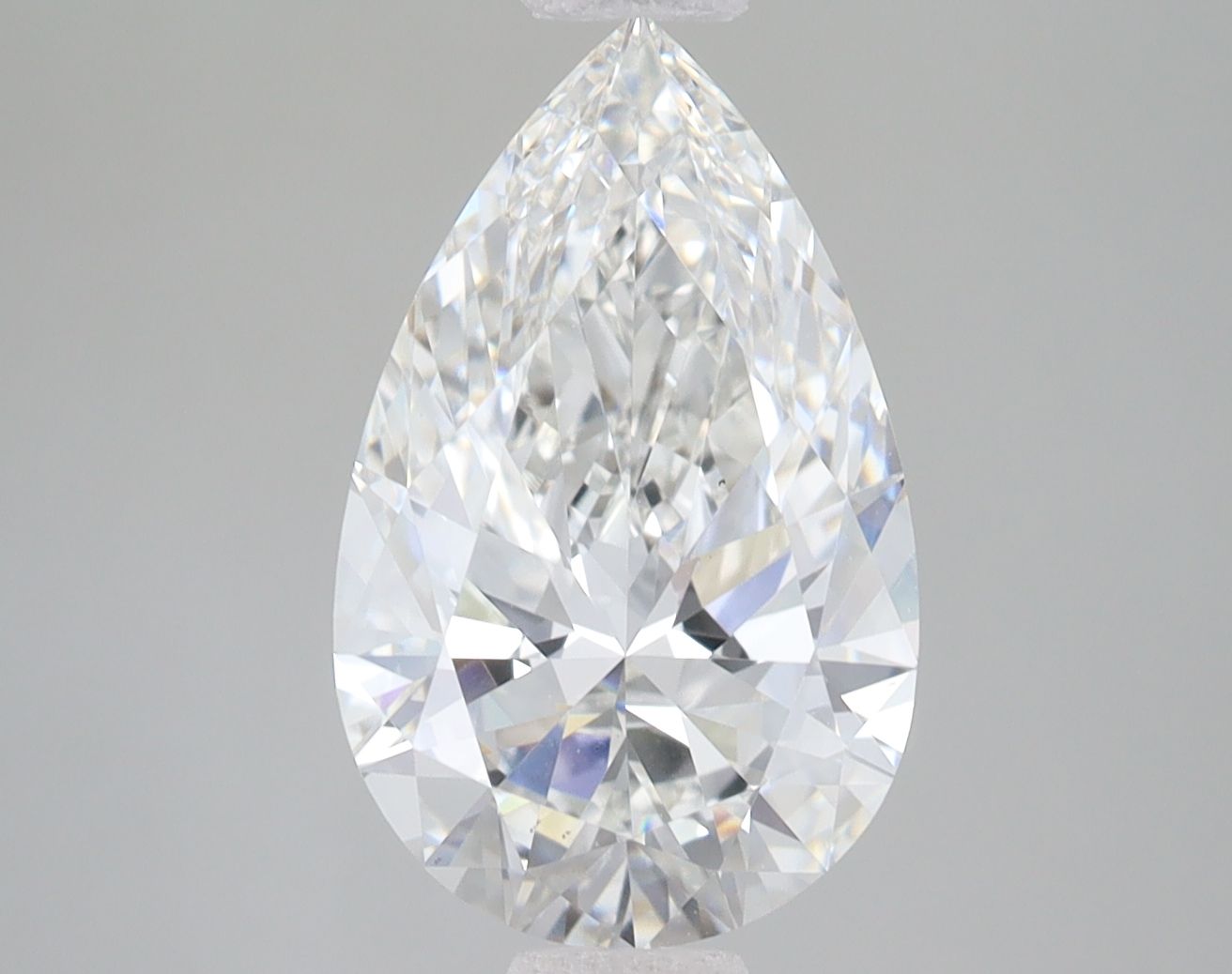 Lab Grown Diamond 3,09Ct F-VS2 Pear - IGILG837651610 1