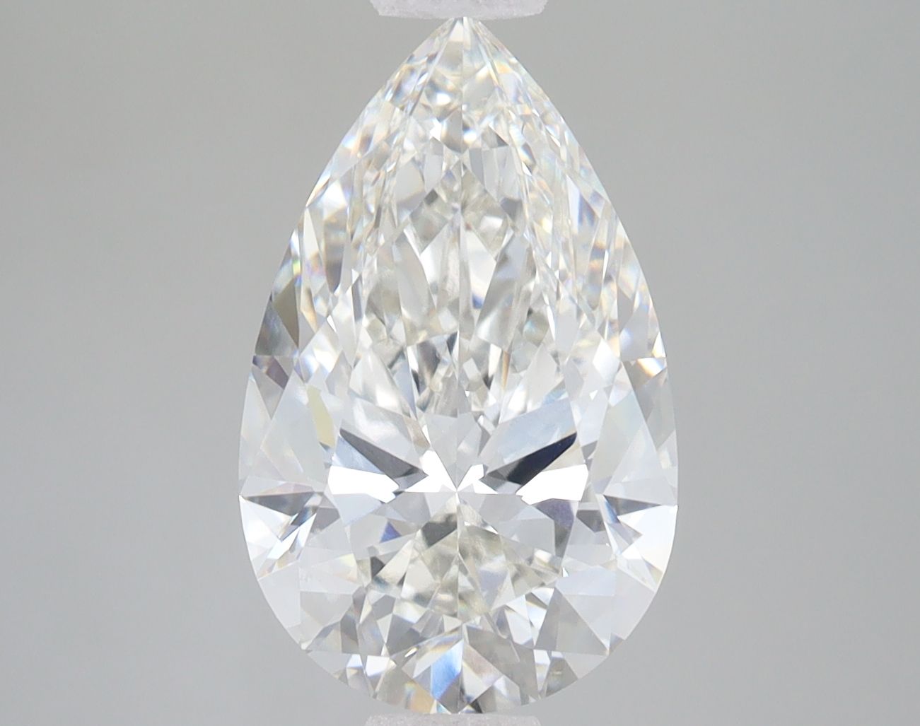 Lab Grown Diamond 3,26Ct F-VVS2 Pear - IGILG838622180 1