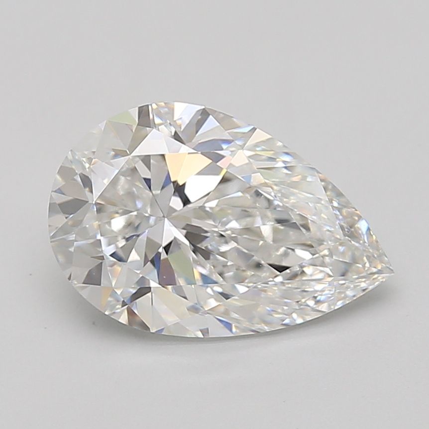 Lab Grown Diamond 3Ct E-VVS2 Pear - IGILG838643733 1
