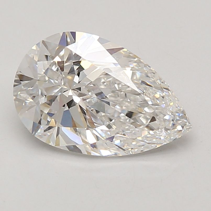 Lab Grown Diamond 3,01Ct D-VVS2 Pear - IGILG837641823 1