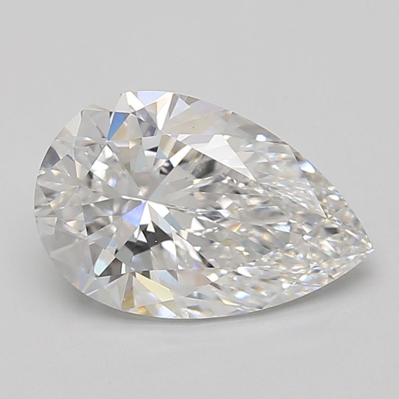 Lab Grown Diamond 3Ct D-VVS2 Pear - IGILG838643724 1