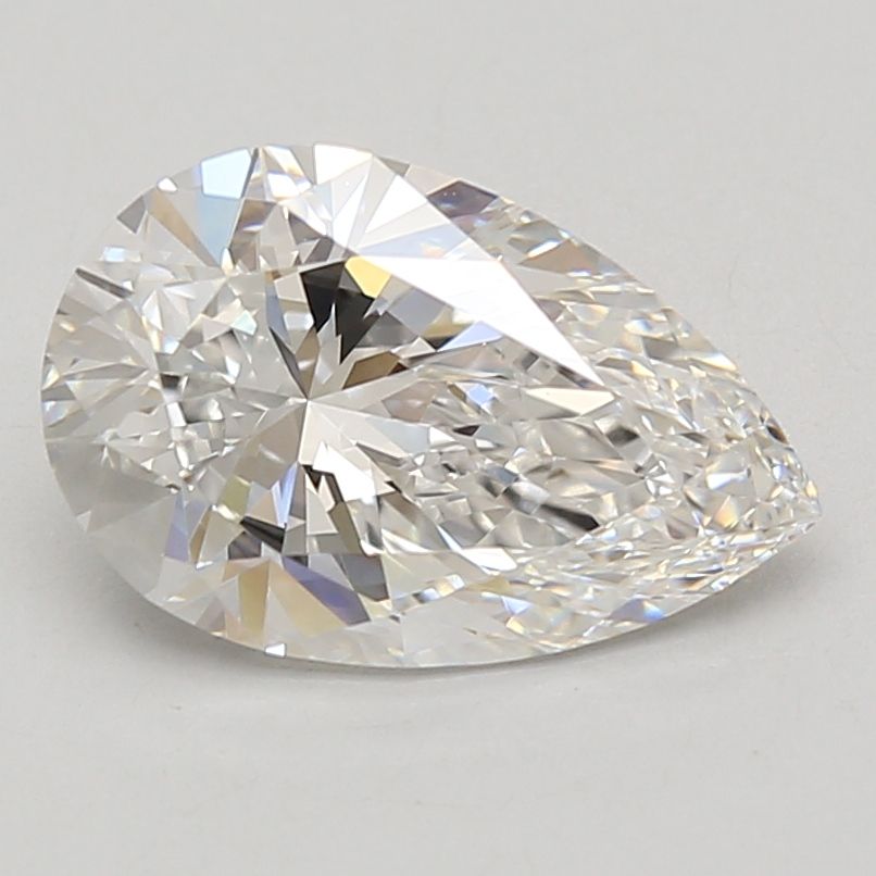 Lab Grown Diamond 3,1Ct E-VVS1 Pear - IGILG838614578 1