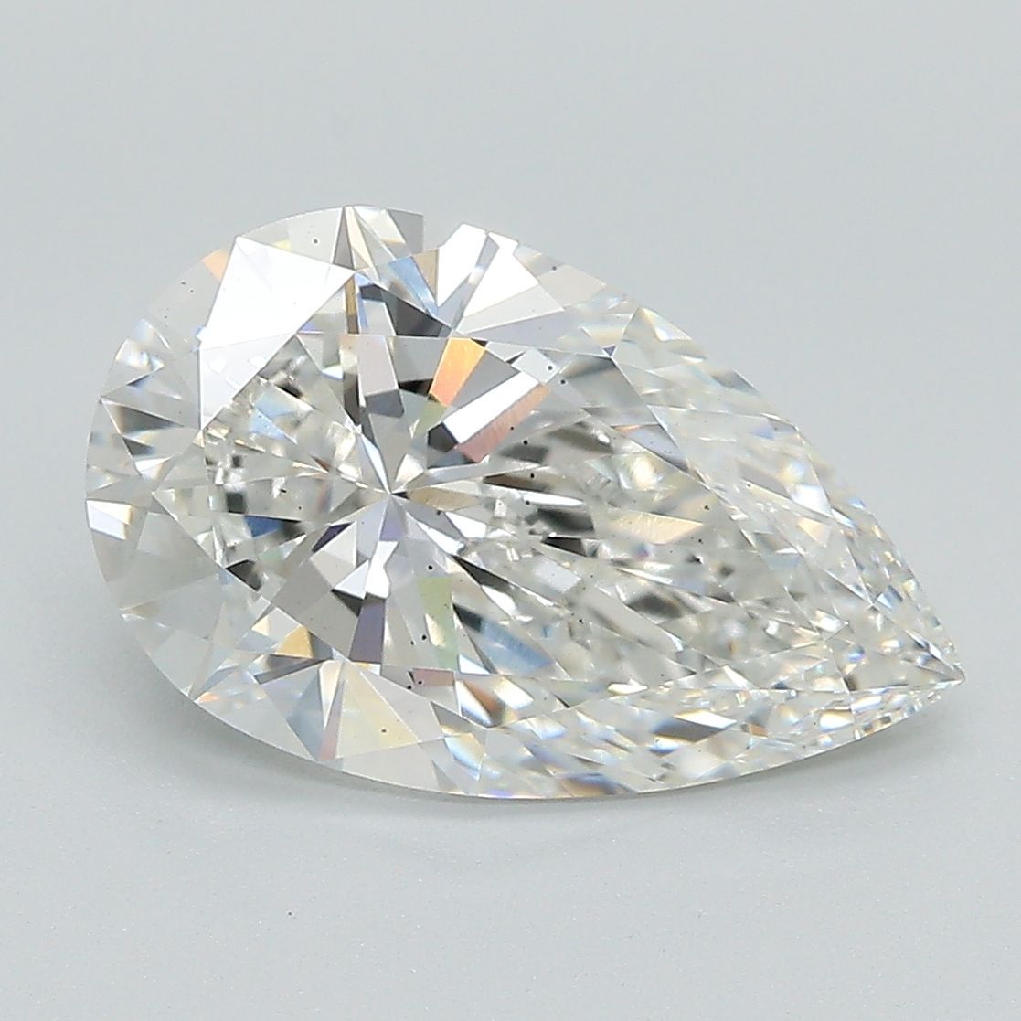 Lab Grown Diamond 3,61Ct F-VS2 Pear - IGILG652427549 1