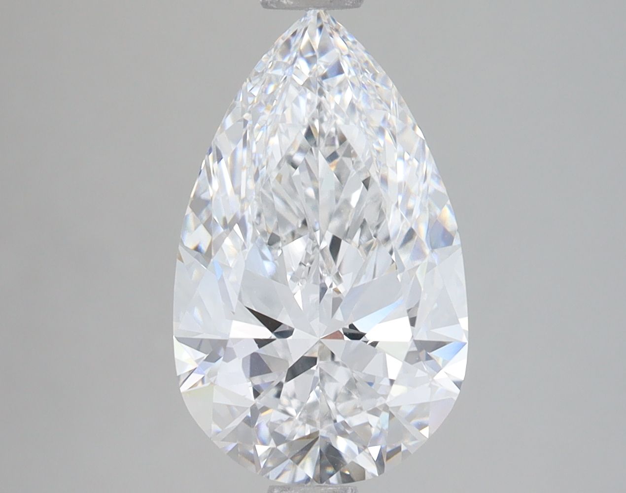 Lab Grown Diamond 3,35Ct D-VS1 Pear - IGILG709535450 1