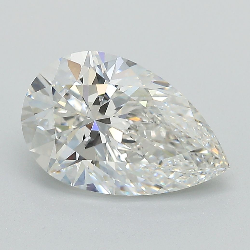 Lab Grown Diamond 3,08Ct F-VVS2 Pear - IGILG628452086 1