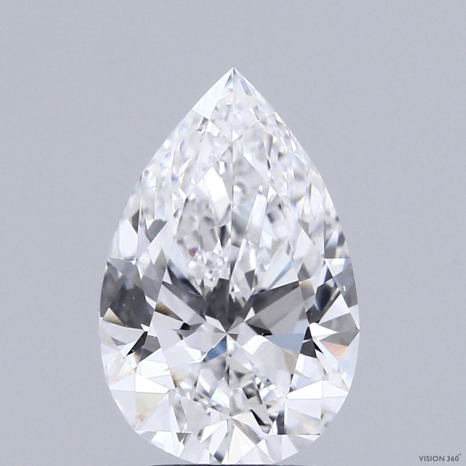 Lab Grown Diamond 3Ct D-VS1 Pear - IGILG833622455 1