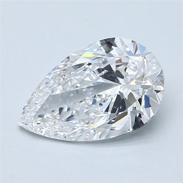 Diamond Natural 1,5Ct E-VS2 Pear - GIA5563107100 1