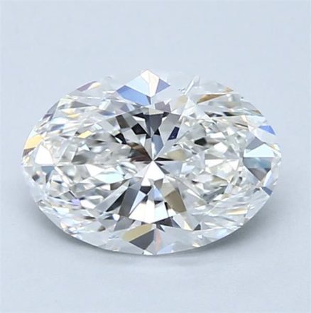 Diamond Natural 1,52Ct F-VS2 Oval - GIA7561140870 1
