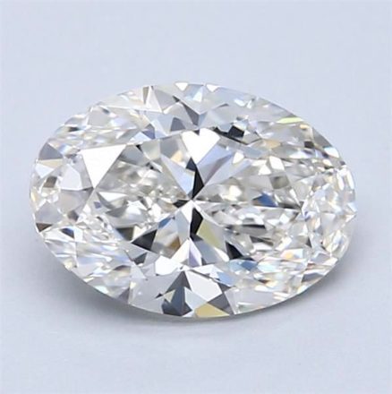 Diamond Natural 1,52Ct H-VVS1 Oval - GIA7563045286 1