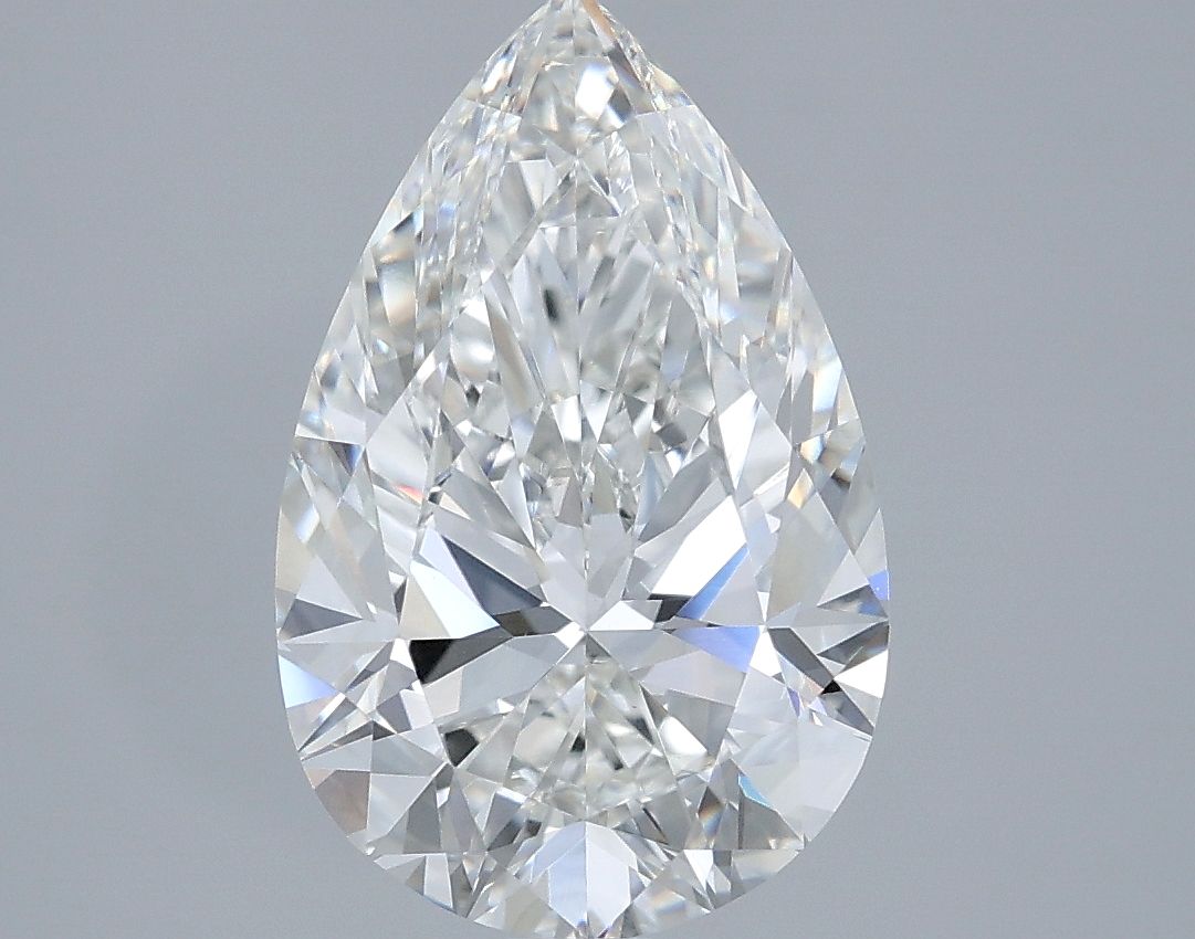 Lab Grown Diamond 3,52Ct F-VVS2 Pear - IGILG807609025 1
