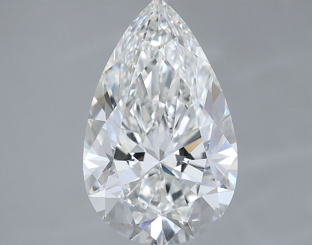 Lab Grown Diamond 3,07Ct F-VVS2 Pear - IGILG829607837 1