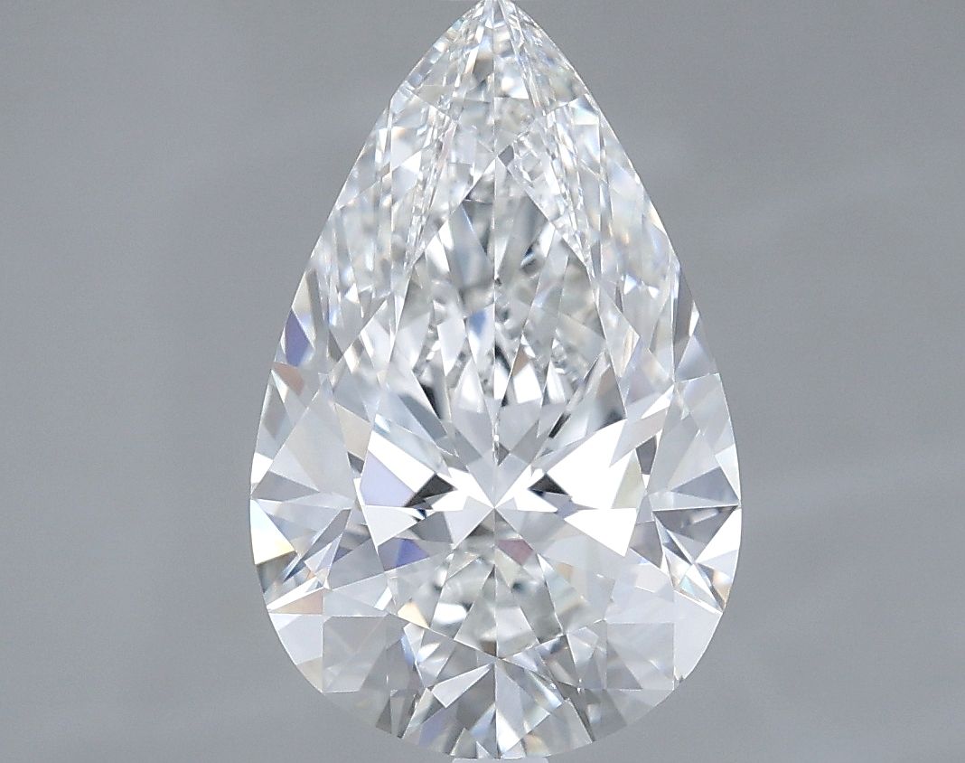 Lab Grown Diamond 3,01Ct F-VVS2 Pear - IGILG821633213 1