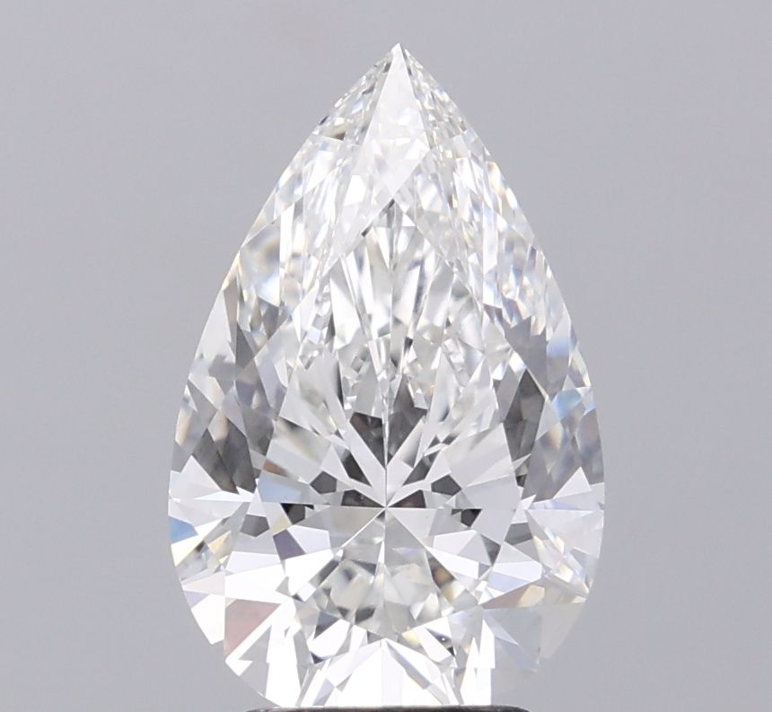 Lab Grown Diamond 3,04Ct F-VVS2 Pear - IGILG836623125 1