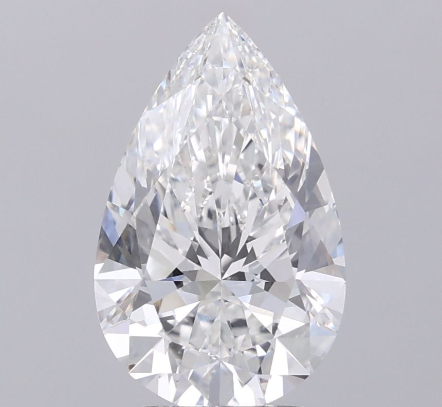 Lab Grown Diamond 3,07Ct E-VVS2 Pear - IGILG836623160 1