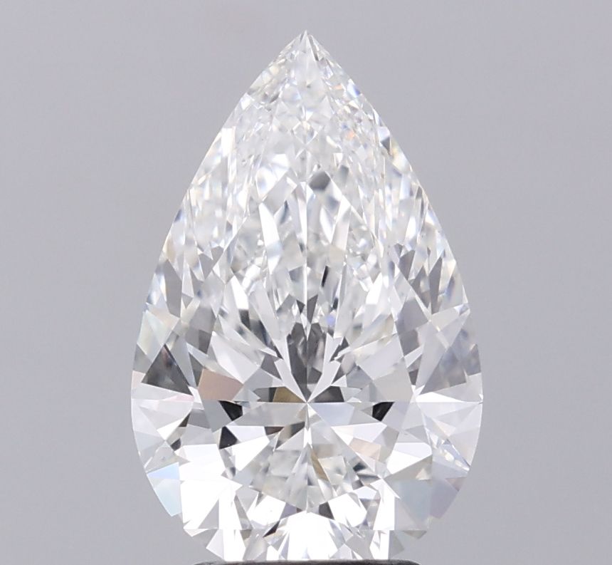 Lab Grown Diamond 3,07Ct E-VVS2 Pear - IGILG836623156 1