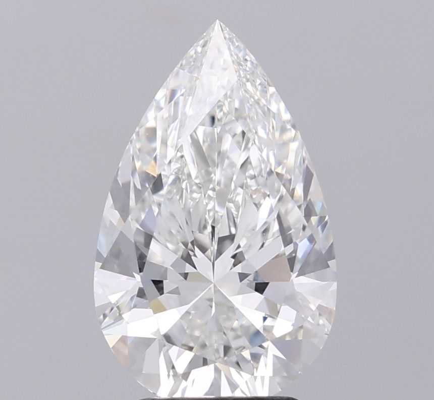 Lab Grown Diamond 3,05Ct F-VVS1 Pear - IGILG836623134 1