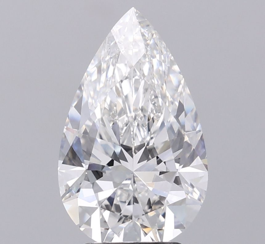 Lab Grown Diamond 3,09Ct E-VVS1 Pear - IGILG836623178 1