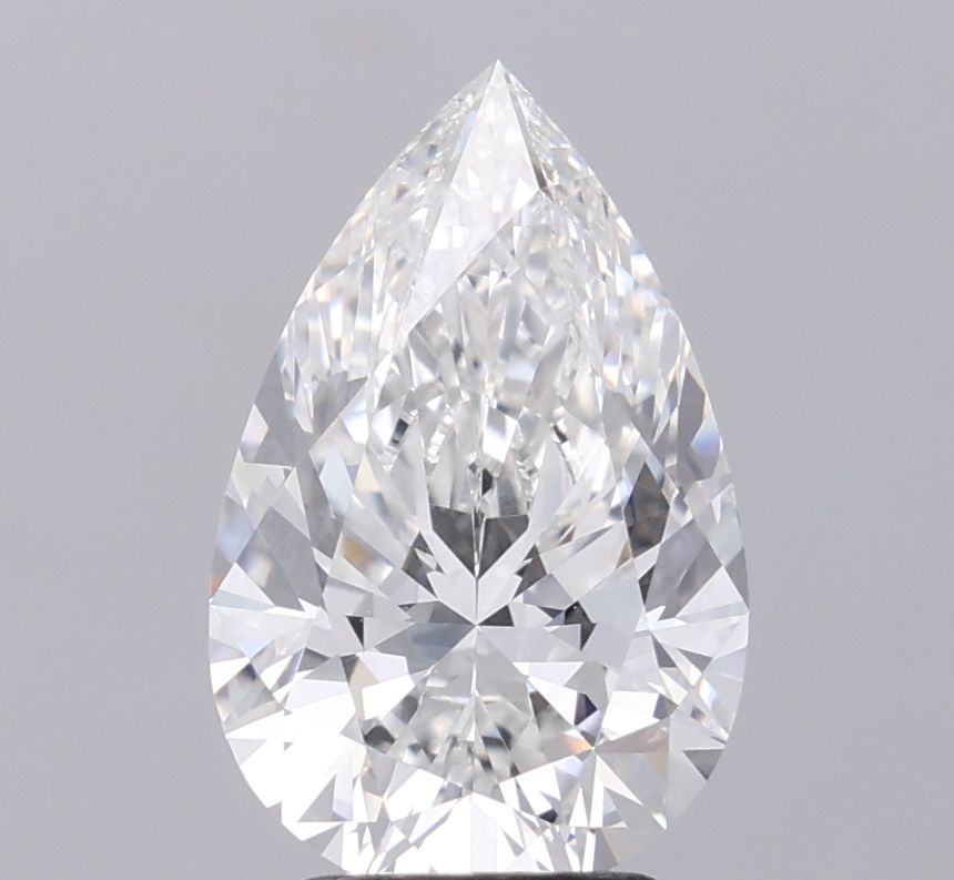 Lab Grown Diamond 3,06Ct E-VVS1 Pear - IGILG836623144 1
