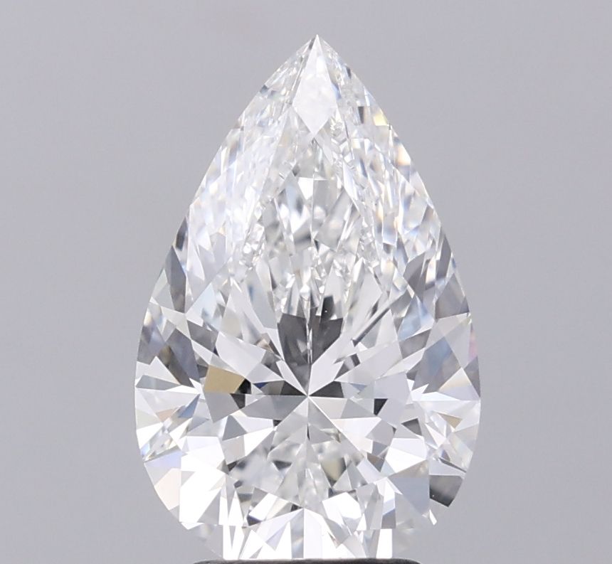 Lab Grown Diamond 3,03Ct E-VVS2 Pear - IGILG836623110 1