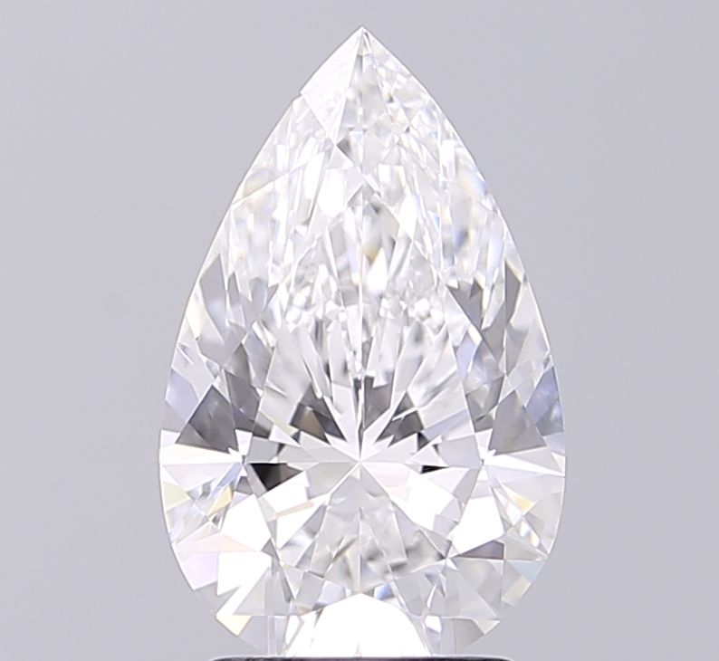 Lab Grown Diamond 2,58Ct D-VVS2 Pear - IGILG835689810 1