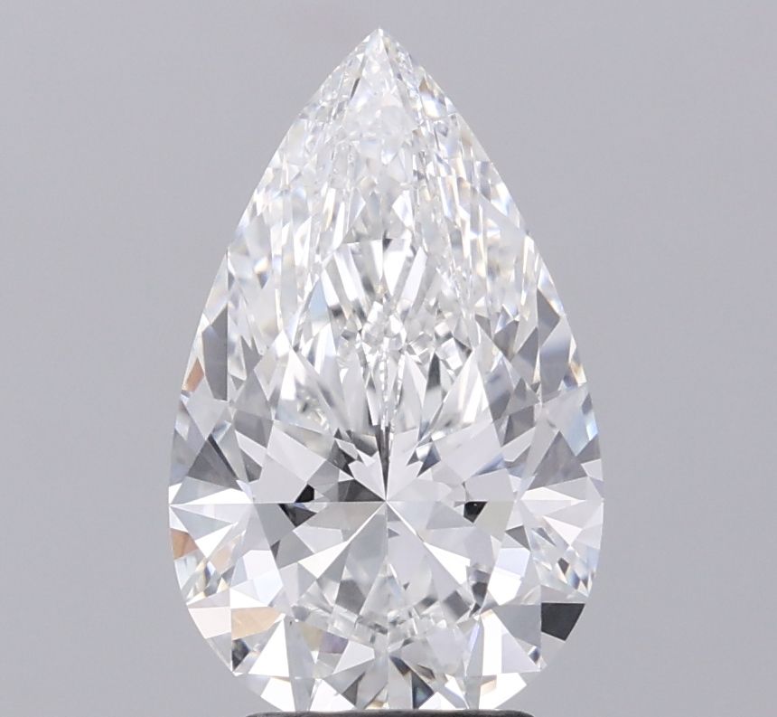 Lab Grown Diamond 3,03Ct E-VVS2 Pear - IGILG836623109 1