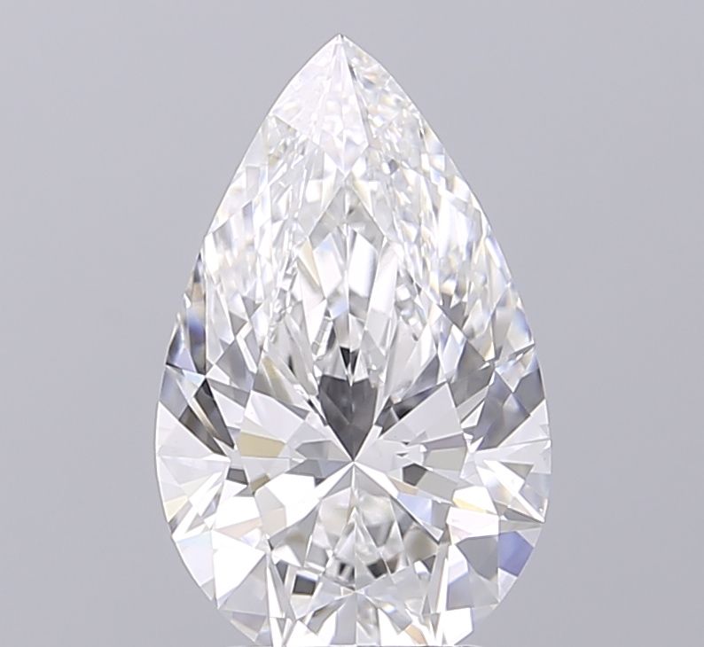 Lab Grown Diamond 2,52Ct D-VVS2 Pear - IGILG835689745 1