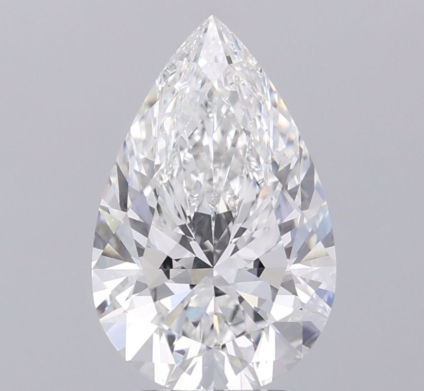 Lab Grown Diamond 3,1Ct E-VVS2 Pear - IGILG836624742 1