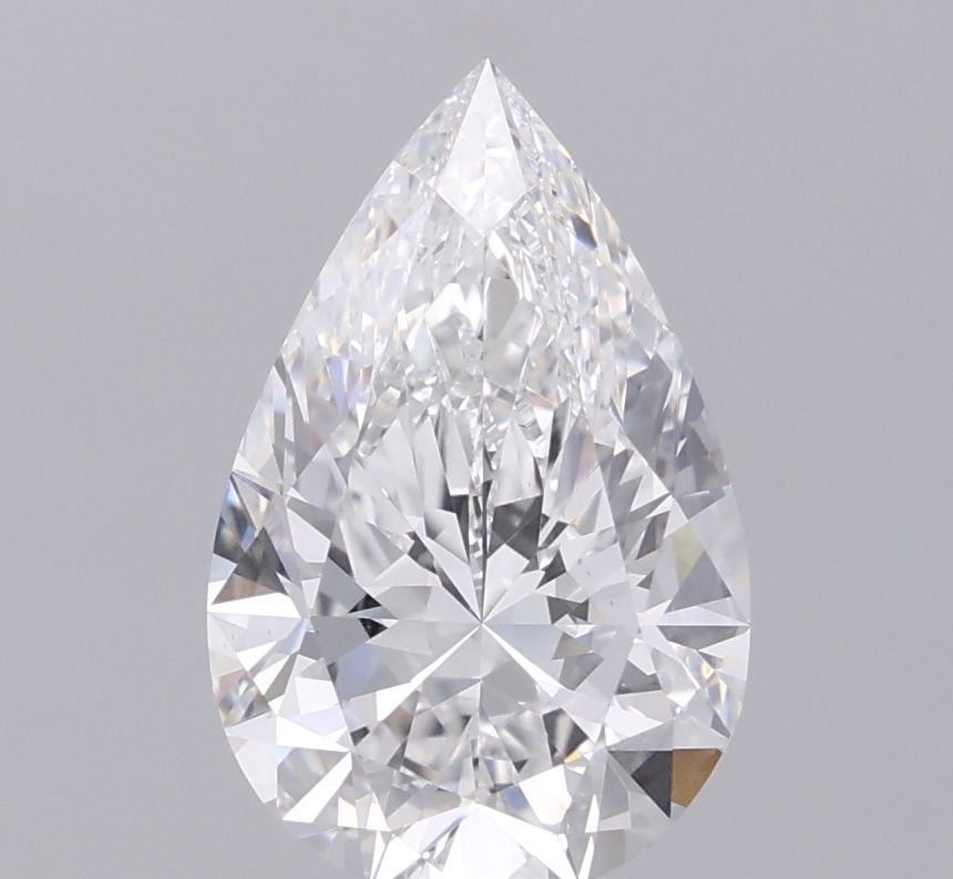 Lab Grown Diamond 3,03Ct E-VVS2 Pear - IGILG836623101 1