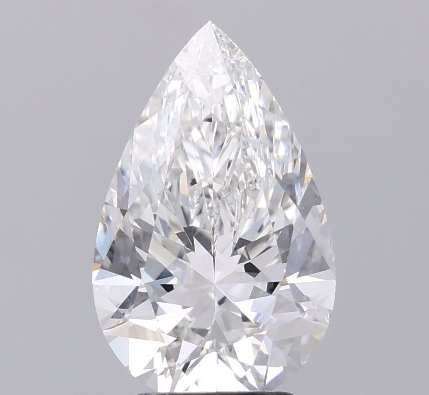 Lab Grown Diamond 3,09Ct E-VVS2 Pear - IGILG836623190 1