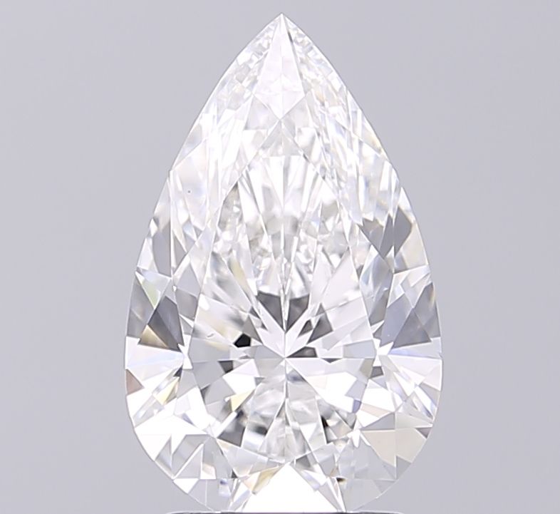 Lab Grown Diamond 2,59Ct D-VVS2 Pear - IGILG835689814 1