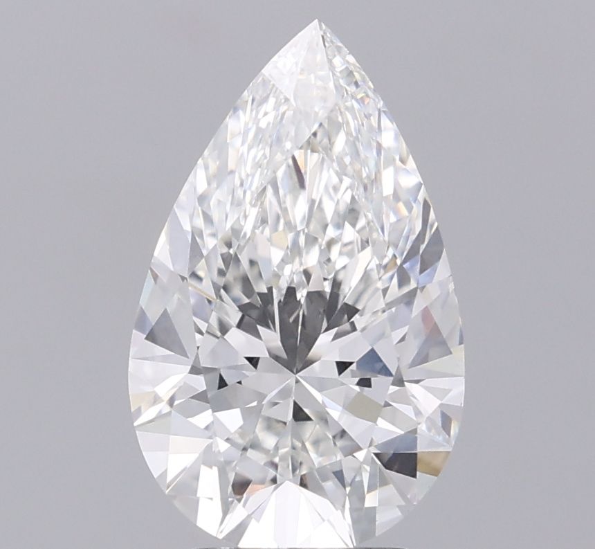 Lab Grown Diamond 3,08Ct E-VVS2 Pear - IGILG836623171 1