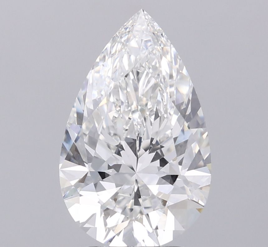 Lab Grown Diamond 3,1Ct E-VVS2 Pear - IGILG836624743 1