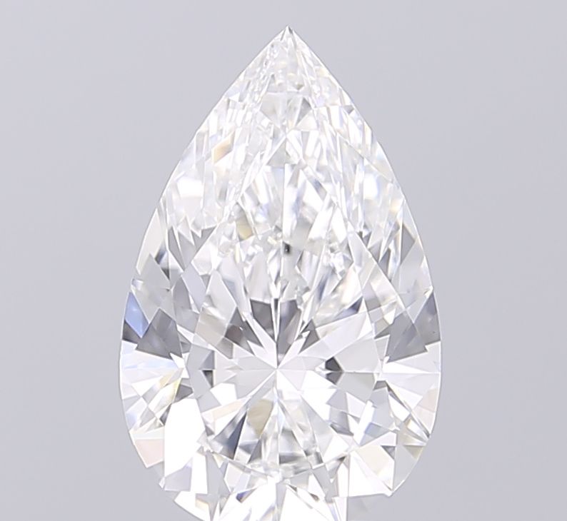 Lab Grown Diamond 2,59Ct E-VVS1 Pear - IGILG835689823 1
