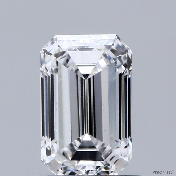 Lab Grown Diamond 0,97Ct D-VS1 Emerald - IGILG786680077 1
