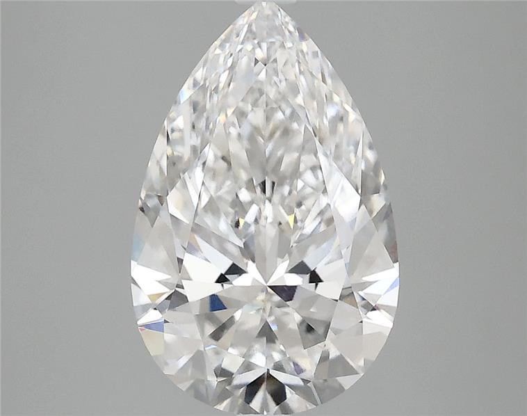 Lab Grown Diamond 2,9Ct F-VVS2 Pear - IGILG818695833 1