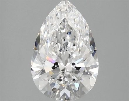 Lab Grown Diamond 2,25Ct F-VS1 Pear - IGILG819628238 1