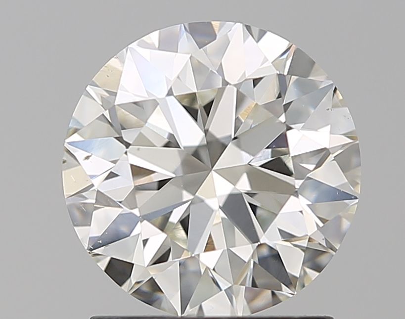 Diamond Natural 1,51Ct J-SI1 Round - GIA7541587931 1