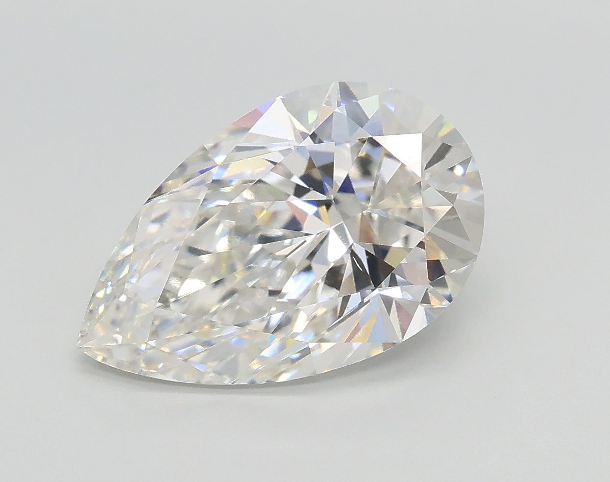 Lab Grown Diamond 2,5Ct F-VS1 Pear - IGILG829620074 1