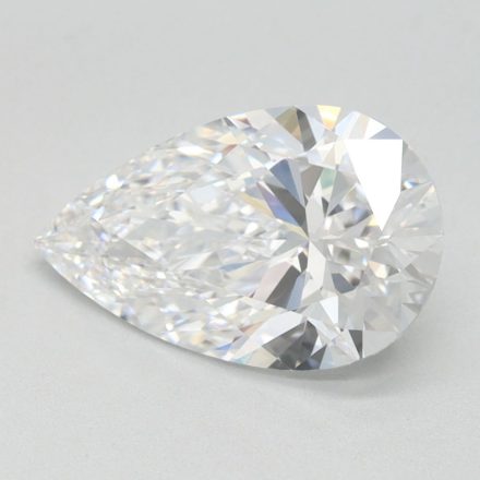 Lab Grown Diamond 1,59Ct D-VVS1 Pear - IGILG836639880 1