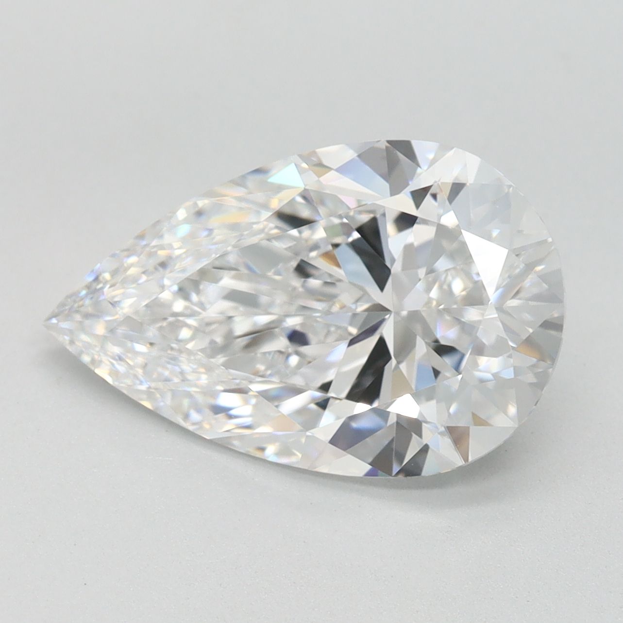 Lab Grown Diamond 3,05Ct D-IF Pear - IGILG836639967 1