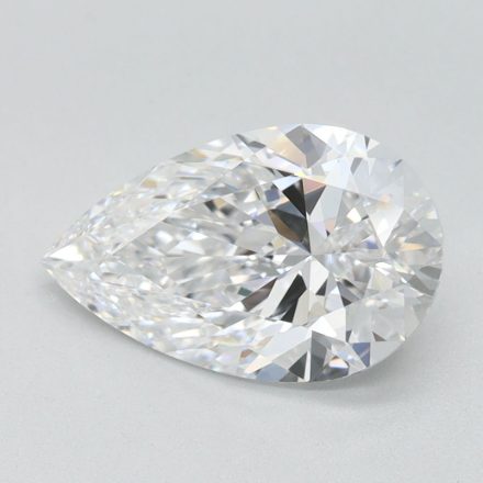 Lab Grown Diamond 1,58Ct D-VVS1 Pear - IGILG836639879 1