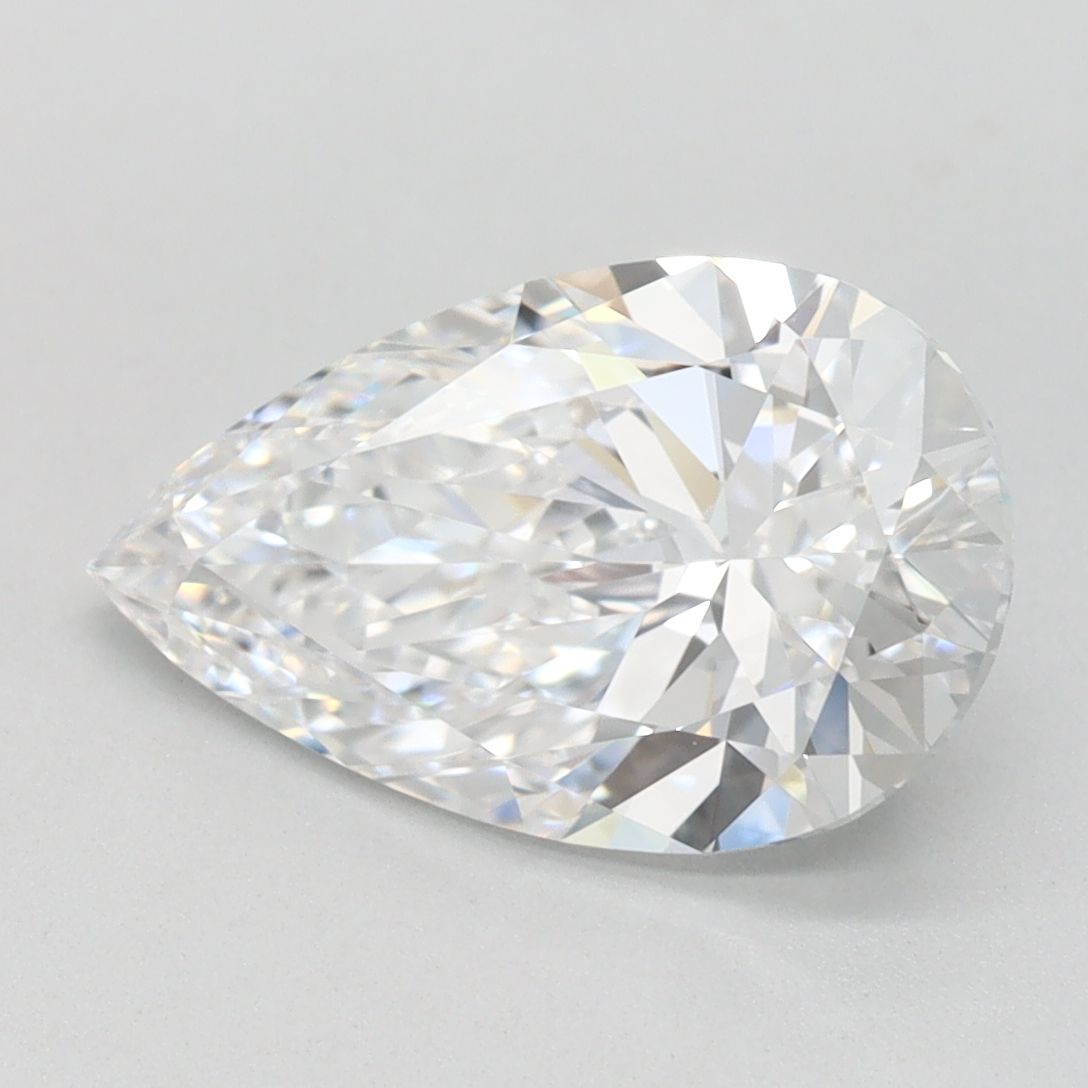 Lab Grown Diamond 2Ct D-IF Pear - IGILG830624719 1