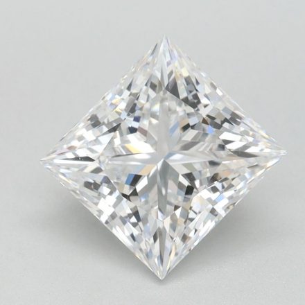 Lab Grown Diamond 1,7Ct D-FL Princess - IGILG830625274 1