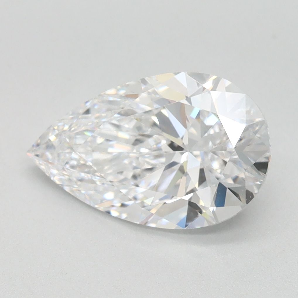 Lab Grown Diamond 1,55Ct D-IF Pear - IGILG836639878 1