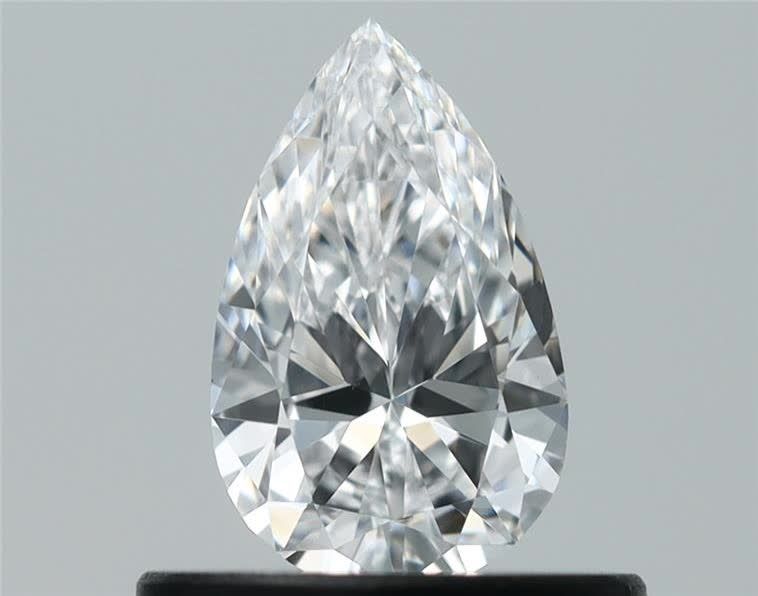 Diamond Natural 0,4Ct D-IF Pear - GIA2173767121 1