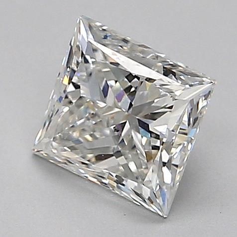 Diamond Natural 0,9Ct G-SI1 Princess - GIA2494087361 1
