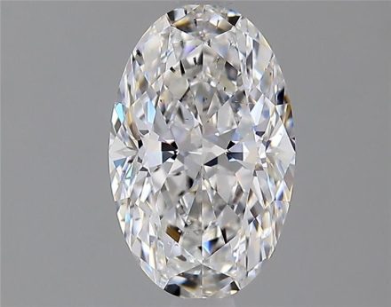 Diamond Natural 1,04Ct D-SI1 Oval - GIA7448945056 1