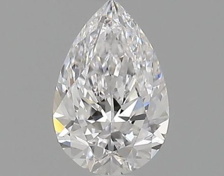 Diamond Natural 0,7Ct D-VVS2 Pear - GIA1485043080 1
