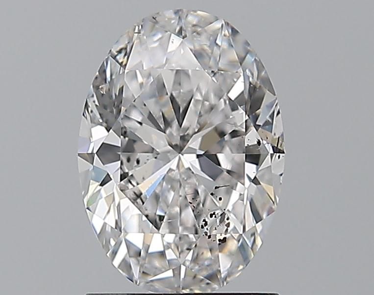 Diamond Natural 1,5Ct D-SI2 Oval - GIA6431014452 1