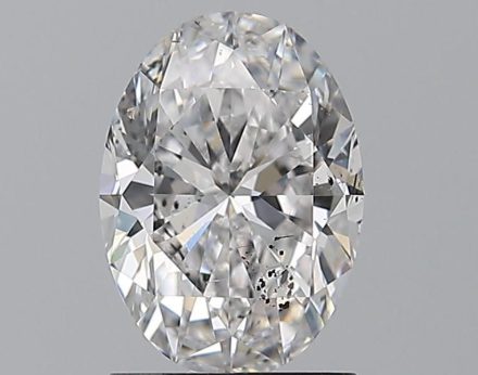 Diamond Natural 1,5Ct D-SI2 Oval - GIA6431014452 1